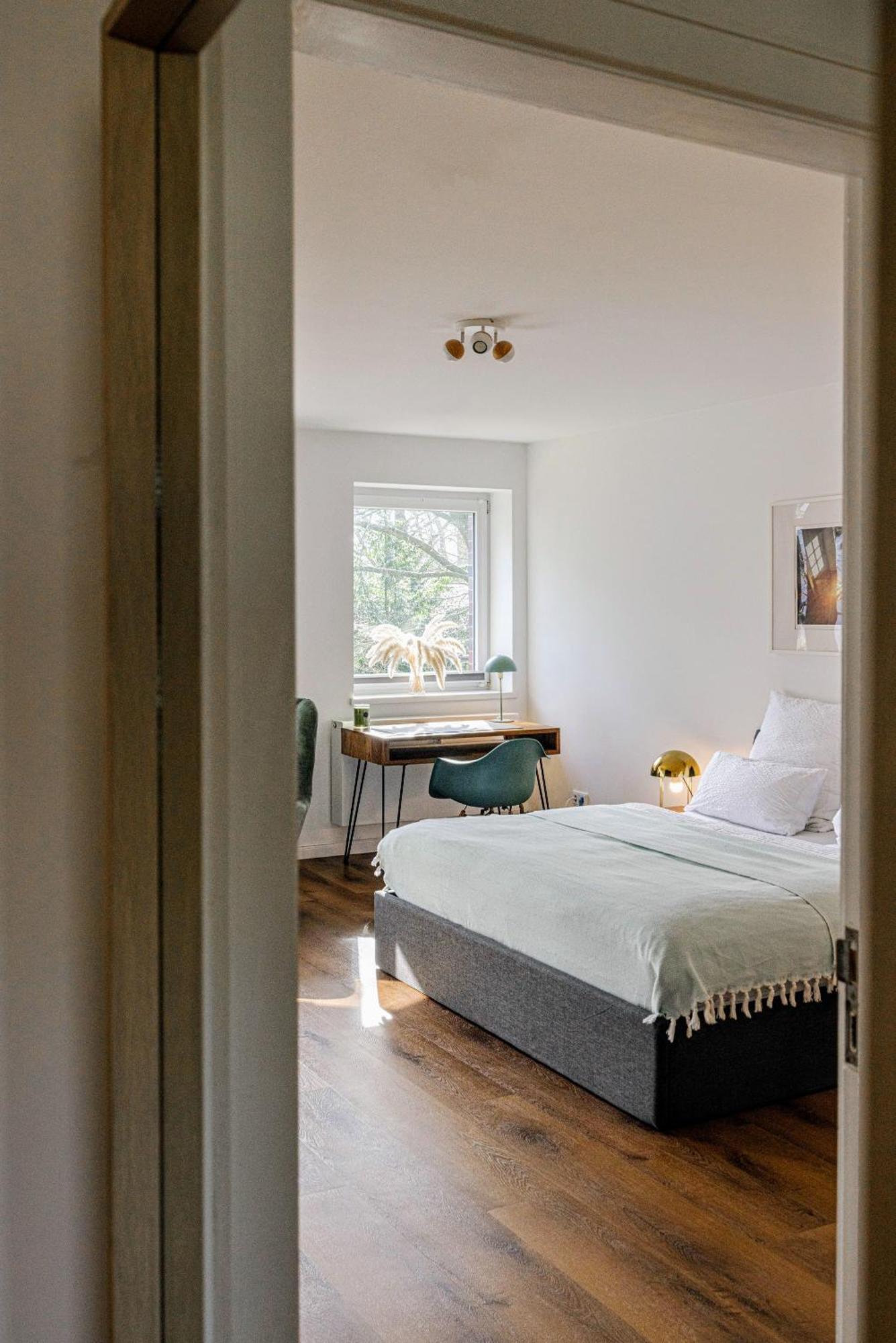 Have-A-Nice-Stay - Nahe Bahnhof - 20 Minuten Nach Hamburg - Trotzdem Ruhig Gelegen - 6 Minuten Zu Fuss Ins Zentrum Ahrensburg - Modern Eingerichtet 外观 照片