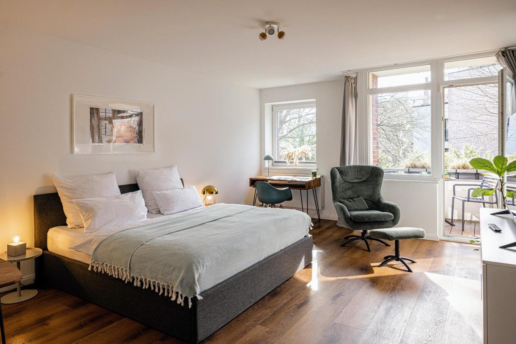 Have-A-Nice-Stay - Nahe Bahnhof - 20 Minuten Nach Hamburg - Trotzdem Ruhig Gelegen - 6 Minuten Zu Fuss Ins Zentrum Ahrensburg - Modern Eingerichtet 外观 照片