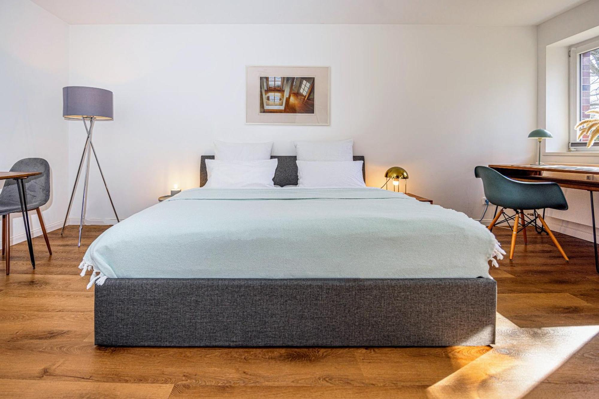 Have-A-Nice-Stay - Nahe Bahnhof - 20 Minuten Nach Hamburg - Trotzdem Ruhig Gelegen - 6 Minuten Zu Fuss Ins Zentrum Ahrensburg - Modern Eingerichtet 外观 照片
